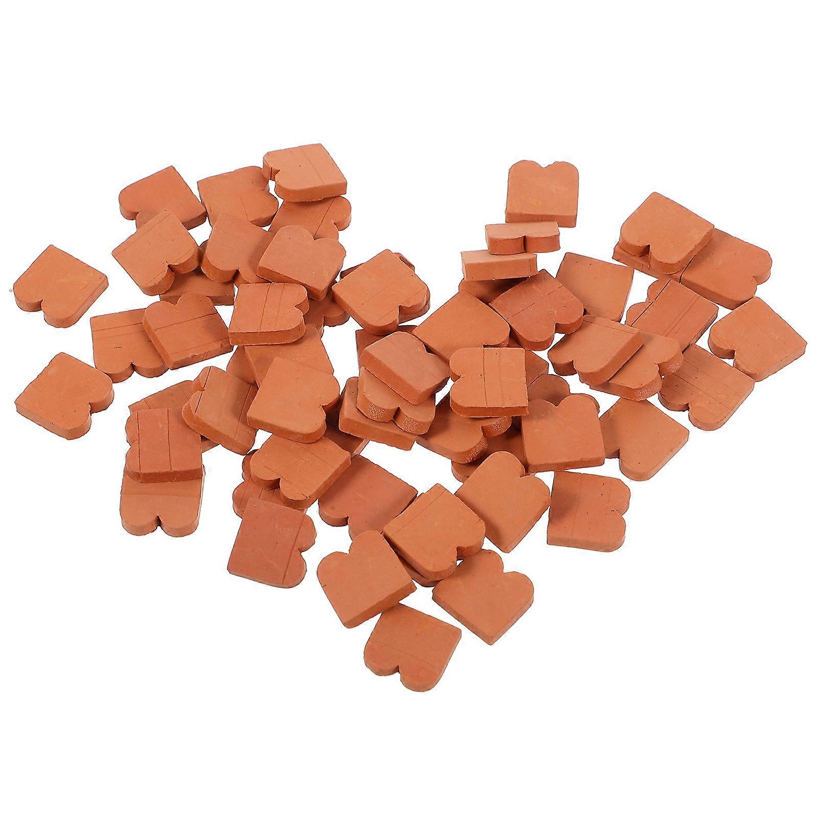 100pcs Realistic Mini Bricks Models Mini Blocks Dollhouse Mini Bricks Accessories Mini Bricks