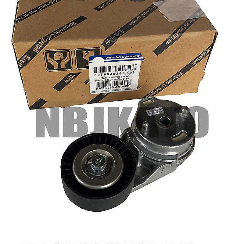 thumbnail image 2 of KAX Belt Tensioner Assembly With Pulley For Jeep Wrangler 2007-2011 3.8L V6 – 53032860AA 2 of 6