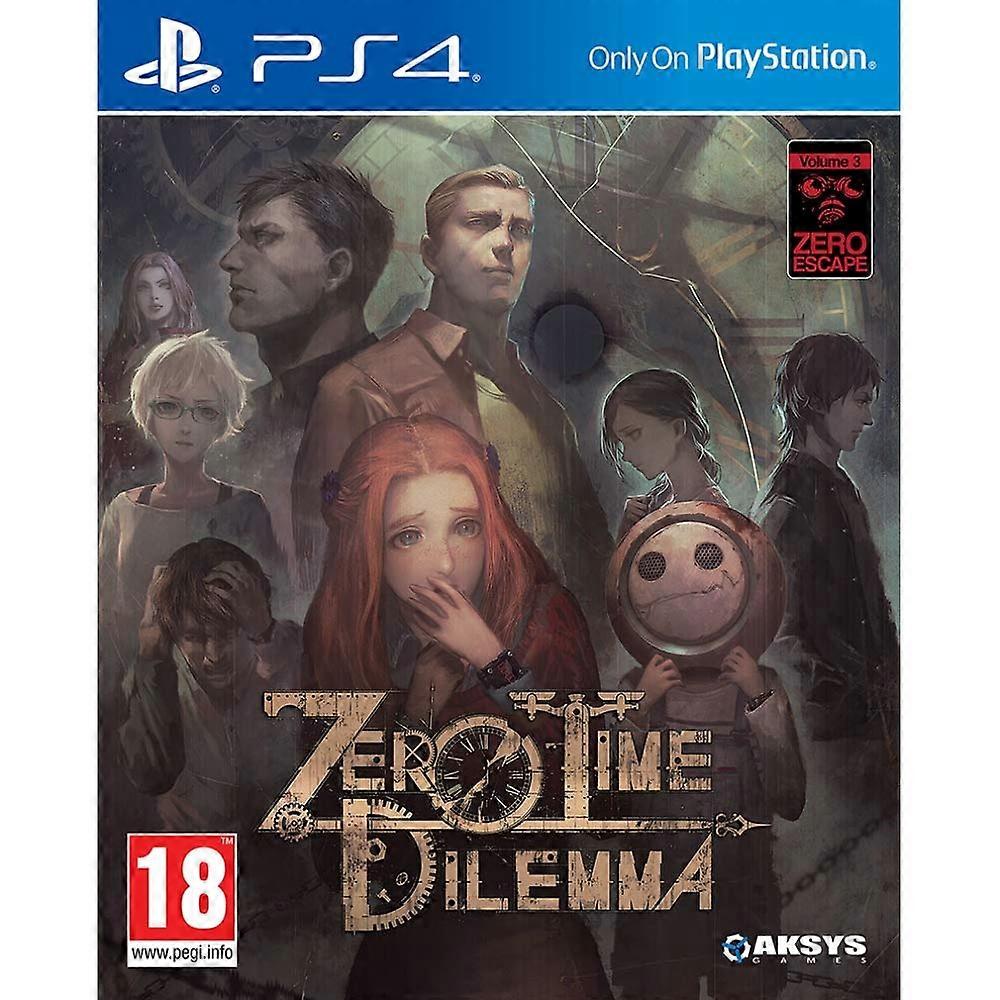 Zero Time Dilemma (PS4) - New & Sealed