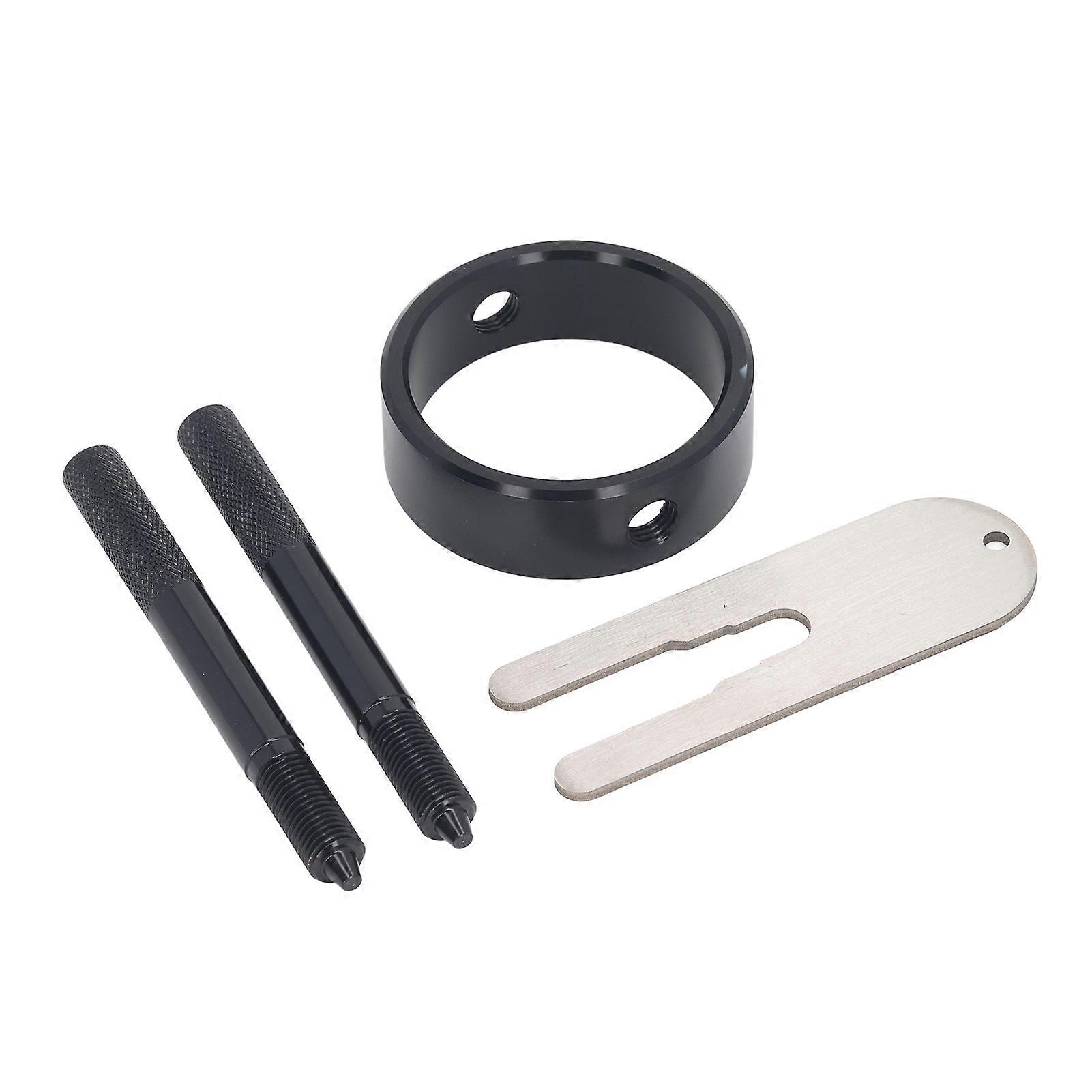 4Pcs Motorcycle Fork Spring Compressor Tool Aluminum Coil Spring Service Tool Kit for Maintenance Repair