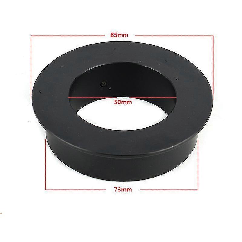 50Mm to 73mm adapter ring microscope camera 10a 120x/300x/180x lens holder adapter for 76mm adjustment stereo microscopio holder