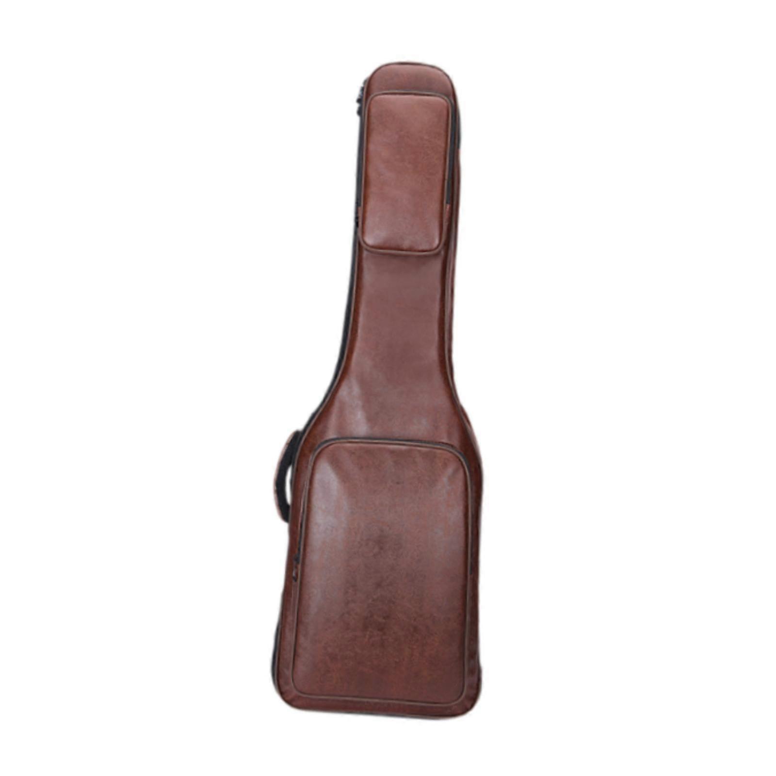 Guitar Gig Bag Protection with Side Handle Pouch with Zippered Front Pockets
