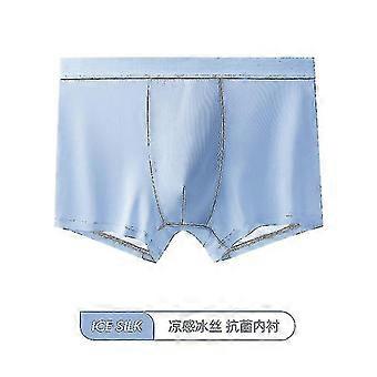 Men Transparent Underwear Men's Ice Silk Thin Boxer Briefs