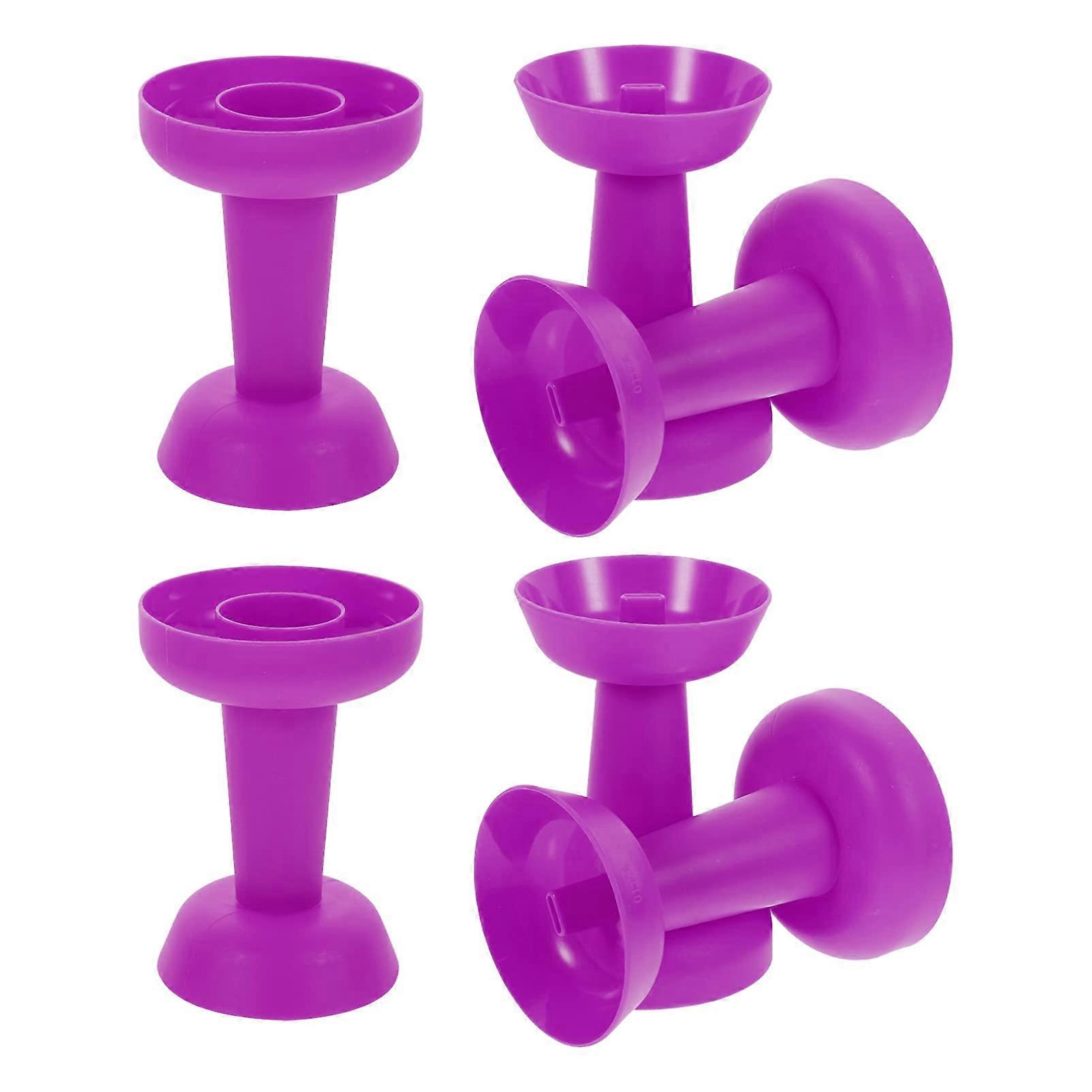 6pcs Reusable Ice Cream Cone Holder Plastic Drip Free Popsicle Holder Frozen Treats Holder Sushi Hand Roll Stand