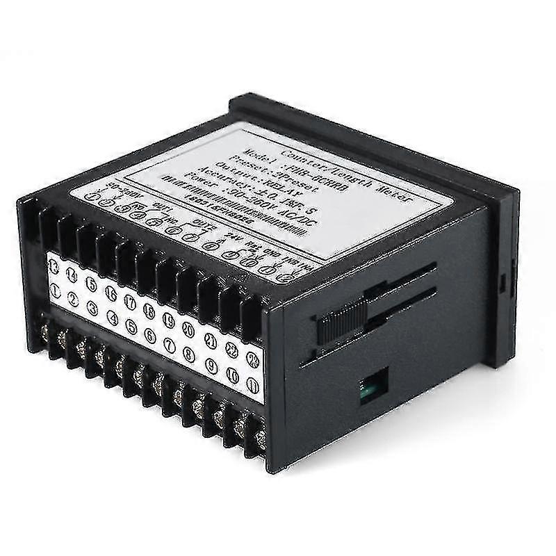 Multi-functional Dual Light-emitting Diode Display Digital Counter 90~265v Ac/dc Length Meter With 2 Relay Output And Pulse Pnp Npn