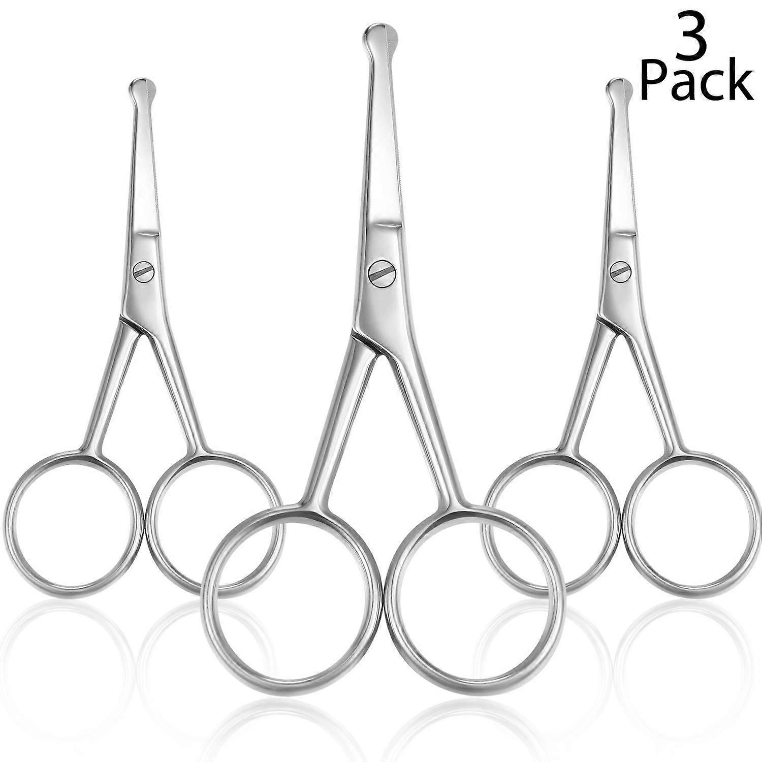 Pieces Nose Hair Scissors Round Tip