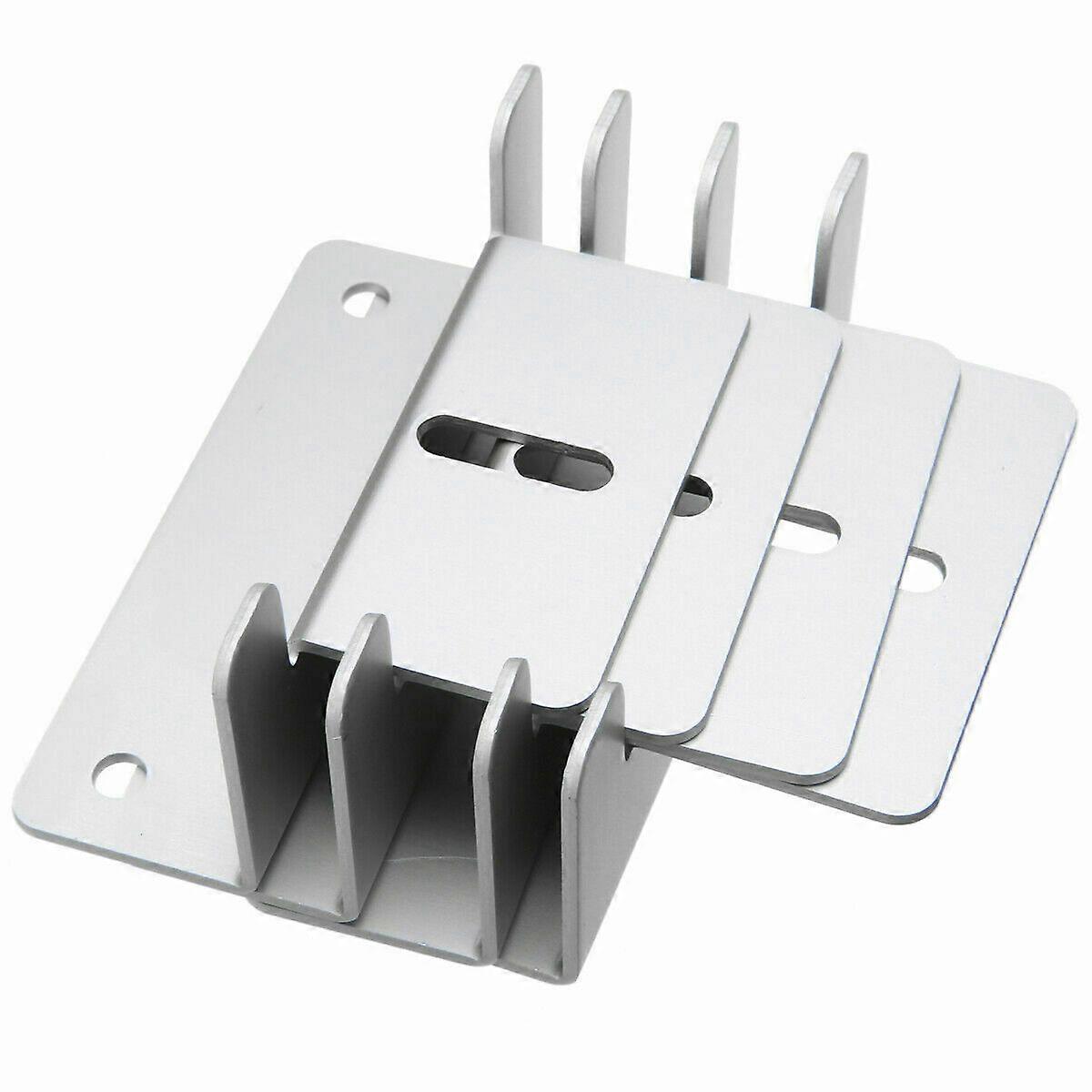 2-pack solpanelmontering Z-format klämsystem, husvagn, båt, bil, lastbil, hem, takfäste utanför nätet (totalt 8 fästen)