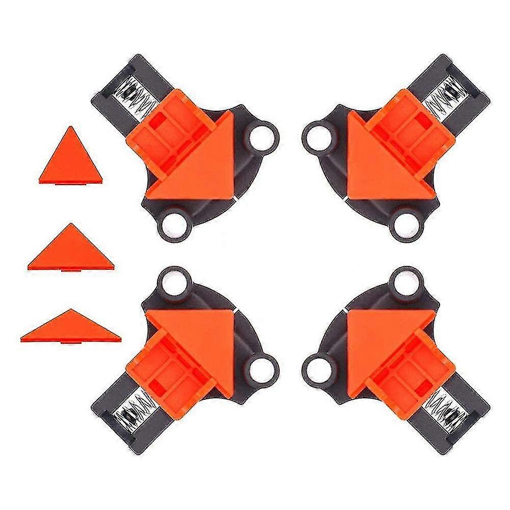 Corner Clamps Kits With 12pcs 90 Degree Adjustable Angle Clamps Spring Clamp Single Handle Woodwork-dt