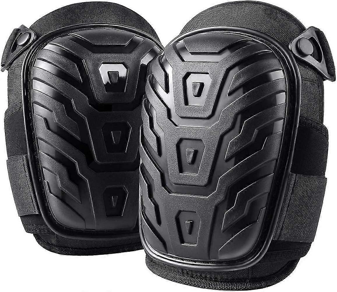 Genunchiere profesionale, cu benzi elastice reglabile - rezistență bună la impact