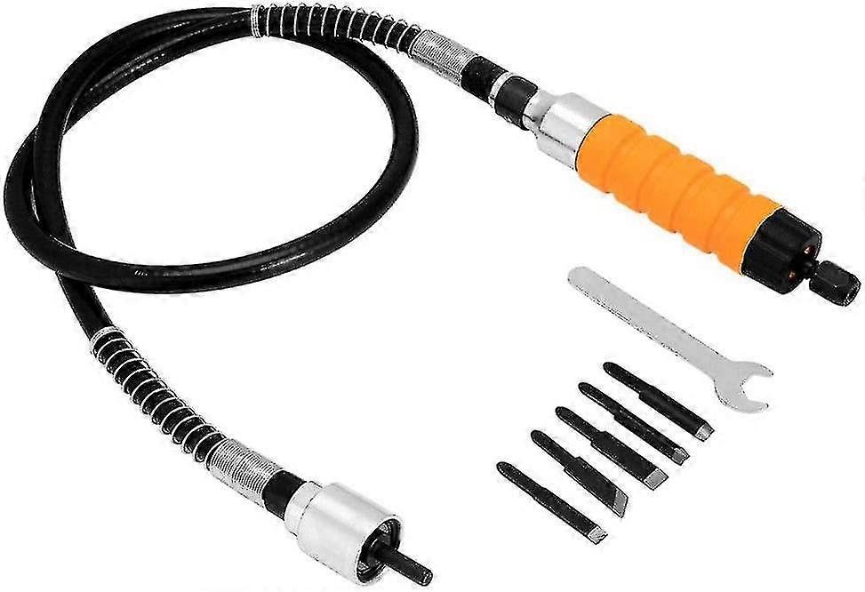 Conjunto de cinzel de madeira elétrica com eixo flexível betterlifefg