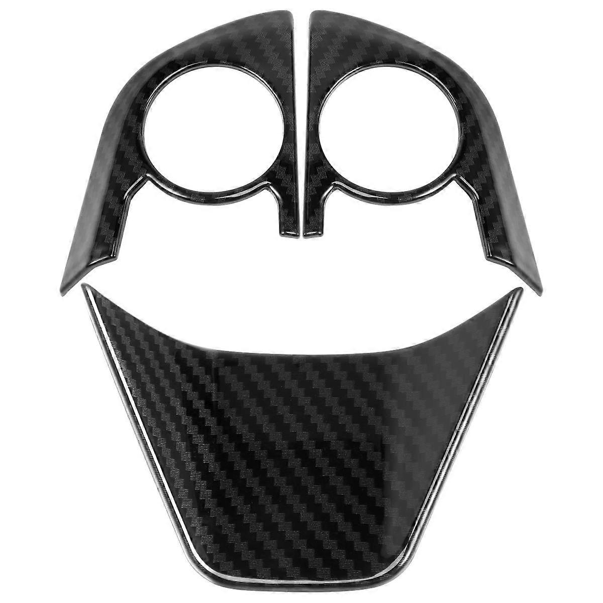 3PCS Steering Wheel Button Decorative Cover for 2018 2019 8Th Multimedia Accessories