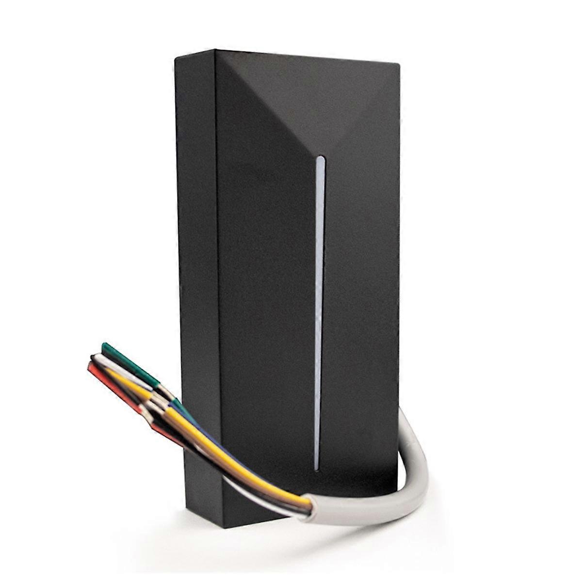 Access Control Card Reader Small Wiegand Card Reader IP68 Waterproof Long Range RFID Card Reader, 1