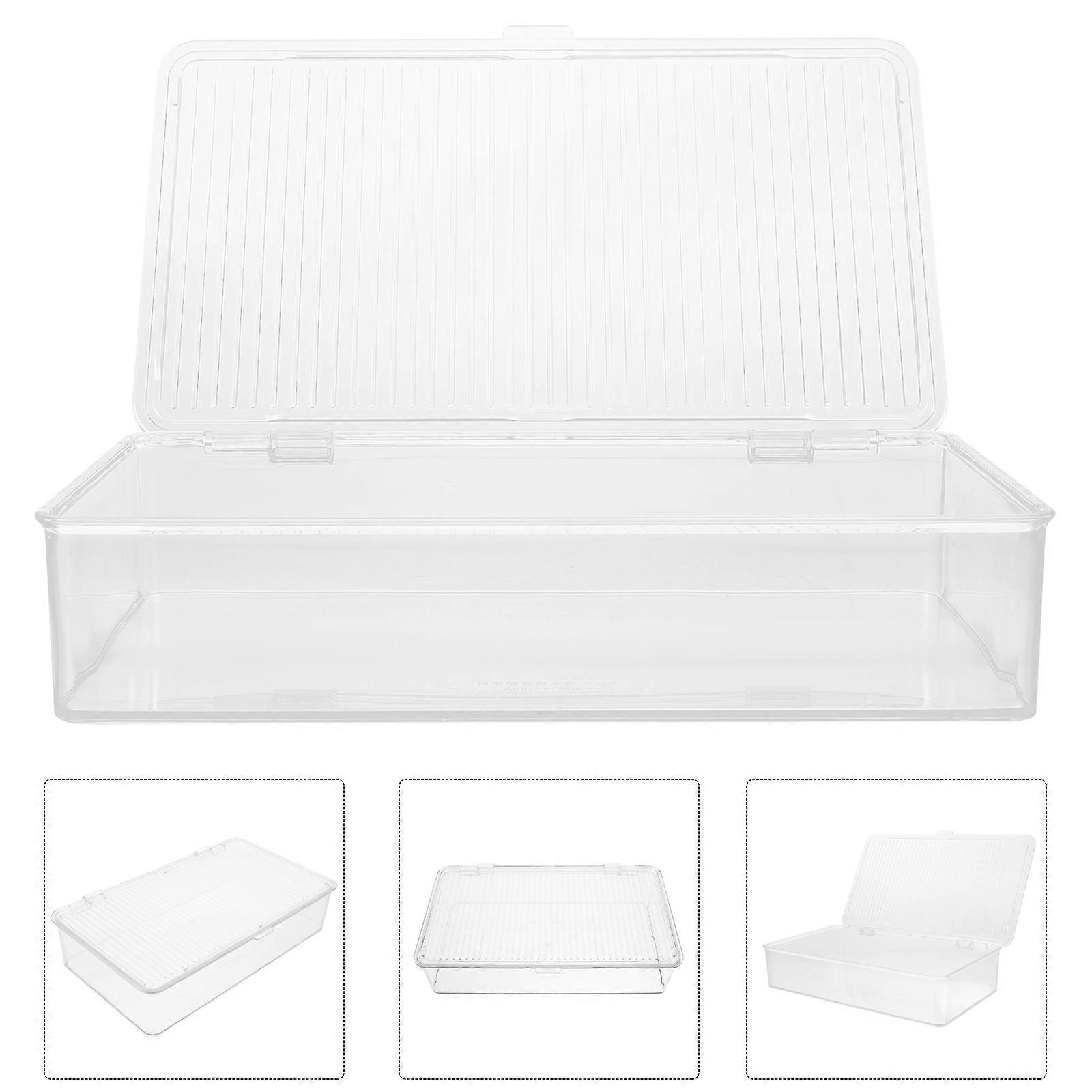 Plastic Utensil Holder Transparent Tableware Chopsticks Spoon Storage Container