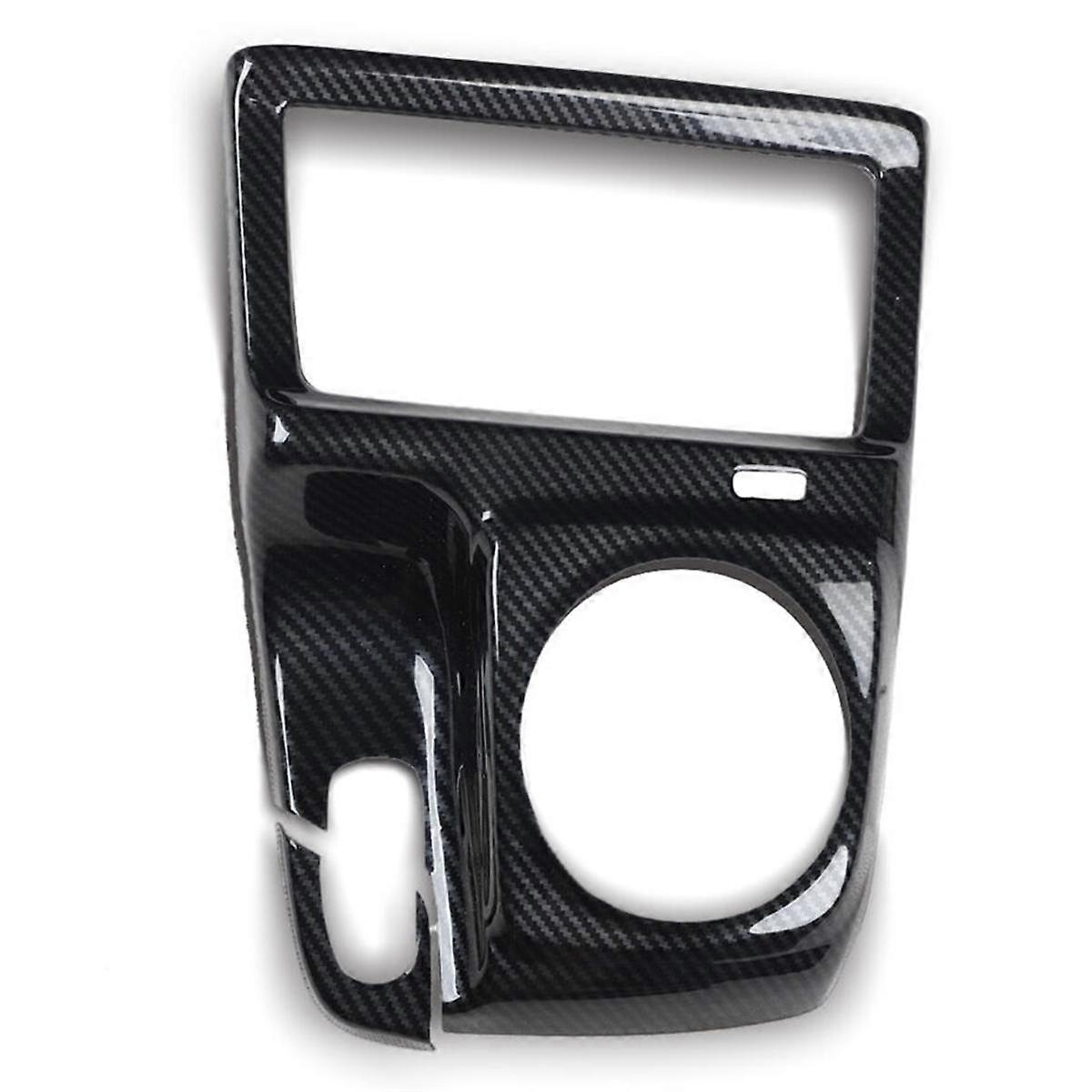 Carbon Fiber Style Manual Gear Shift Frame Cover Trim for 2006-2011