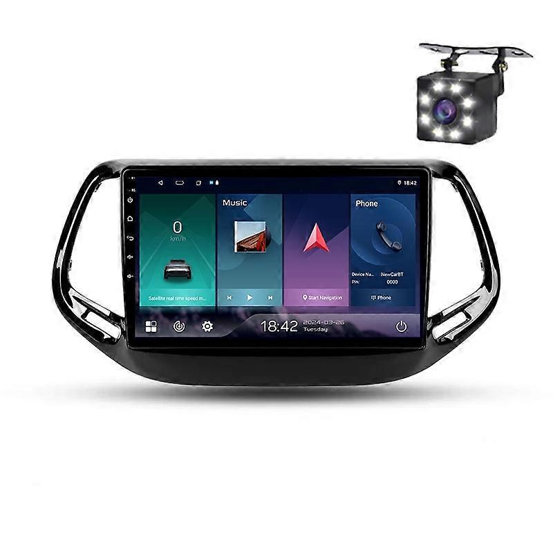 Car Multimedia For Jeep Compass 2 MP 2016 - 2018 Video Radio Carplay Navigation Auto
