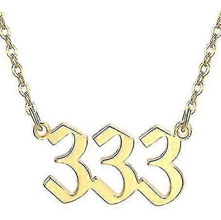 Guldplterat Halsband Nglanummer 333 Betydelse Gva Sprituell