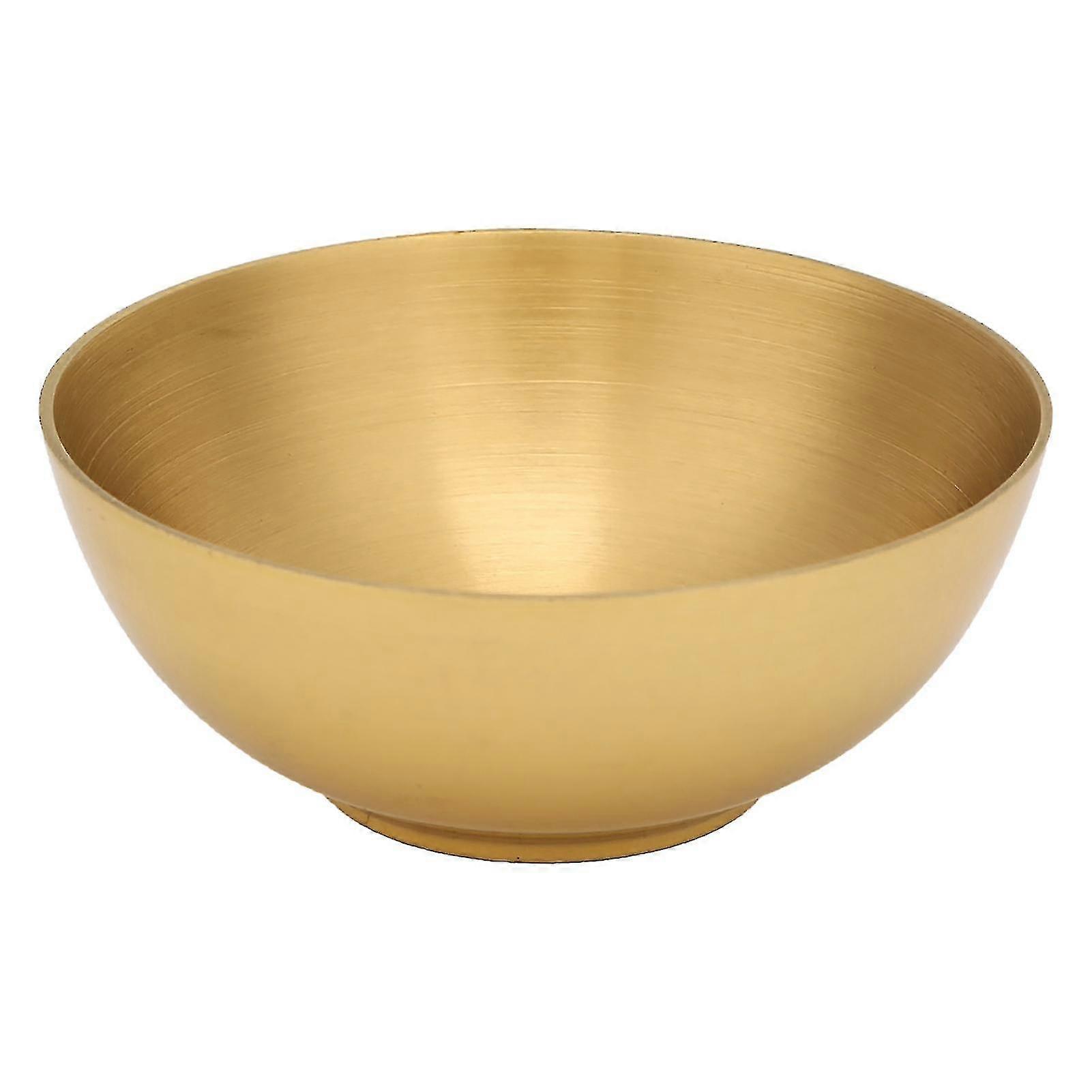 Herkkä suosittu puhdas messinkikulho buddhalainen toimitus Jumalan ja Buddhan palvonta-astia 3.2 tuumaa