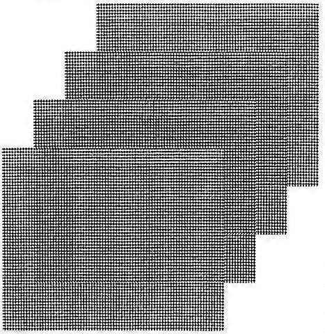 Bbq Grid 4pcs Reusable And Cuttable Baking Mats Non-stick Grid For Yogurt Makers Bbq Oven Baking