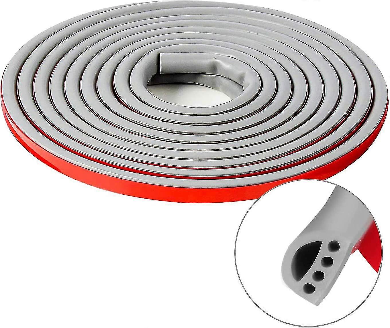 Silicone Rubber Weather Strip,seal Multi-hole Design Strip For Doors And Windows