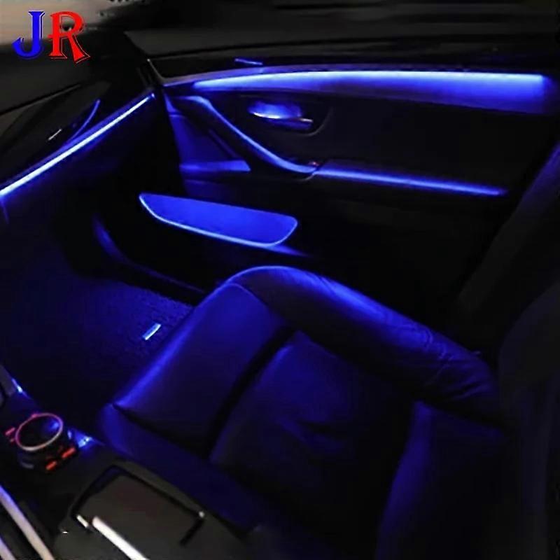 LED 9 Colors Atmosphere Lamp Fit for BMW 5 Series F10 F11 F18 2010 2011 2012 2013 2014- 2018 Stripe CIC NBT Door Bowl Decorative