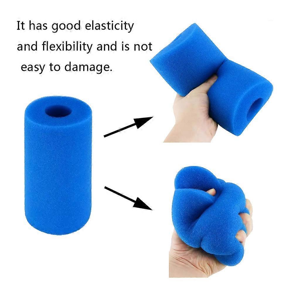 20 * 10cm تصفية القطن جديد أنظف القطن أنبوب تأثير القطن مرشح القطن