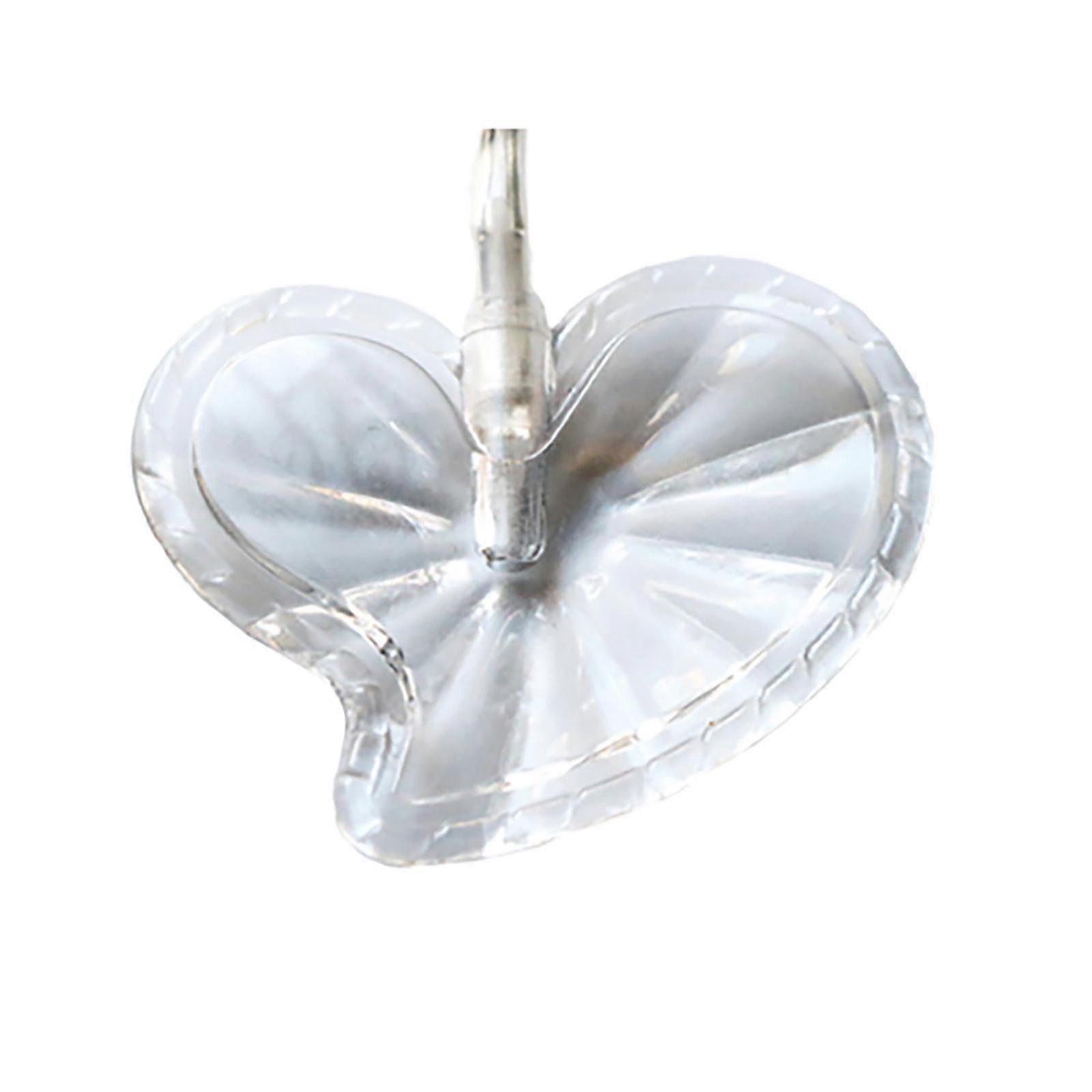 String Of Heart Shaped Colorful Light String Valentine's Day Decoration