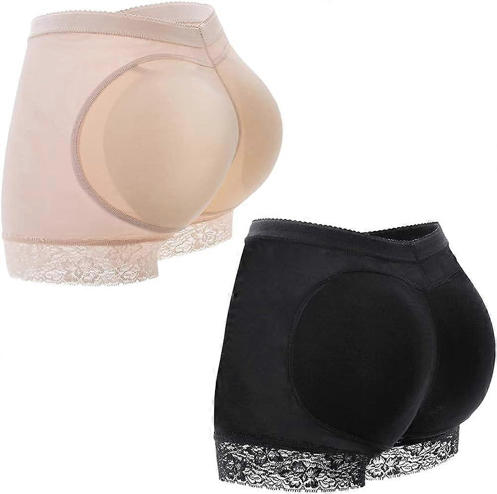 Womens Fake Buttock Briefs Butt Lifter Padded Control Panties Hip Enhancer Underwear Shapewear Boyshort