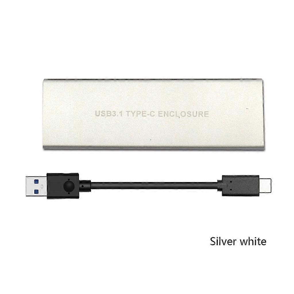 For M.2 Ngff Ssd Enclosure Adapter Tool-free Usb 3.1 10gbps Pcie M-key Outer For