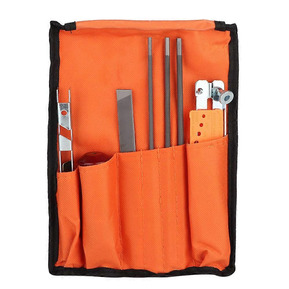 10Pcs Chain Saw Sharpening Kit Chainsaw File Tool Set Guide Bar File