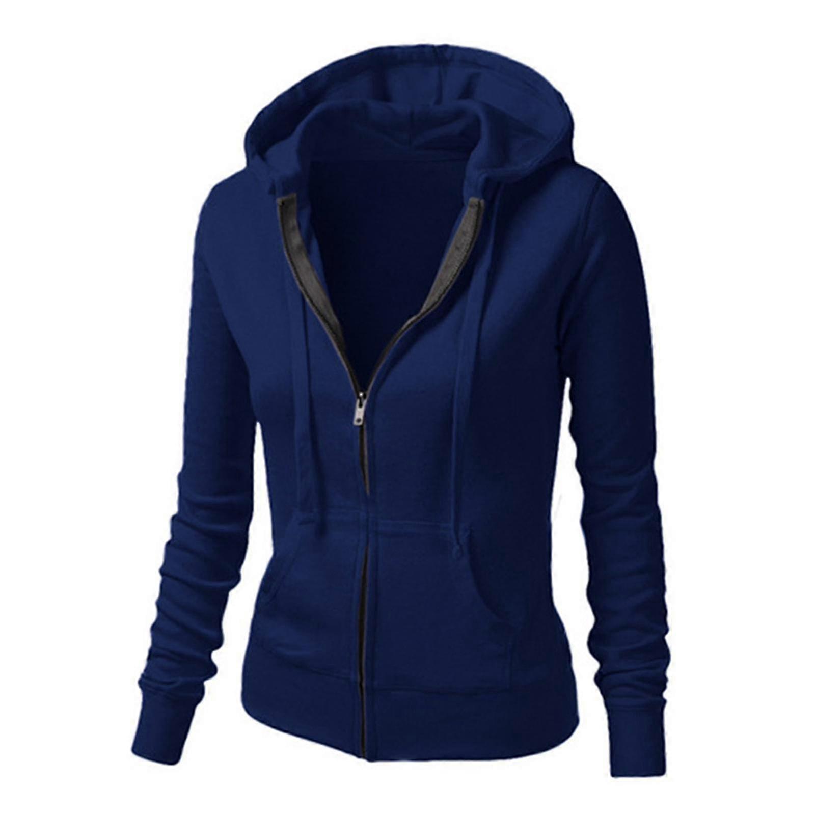 Hette Zip Jacket Kvinner hettegenser genser - Kjøp Online