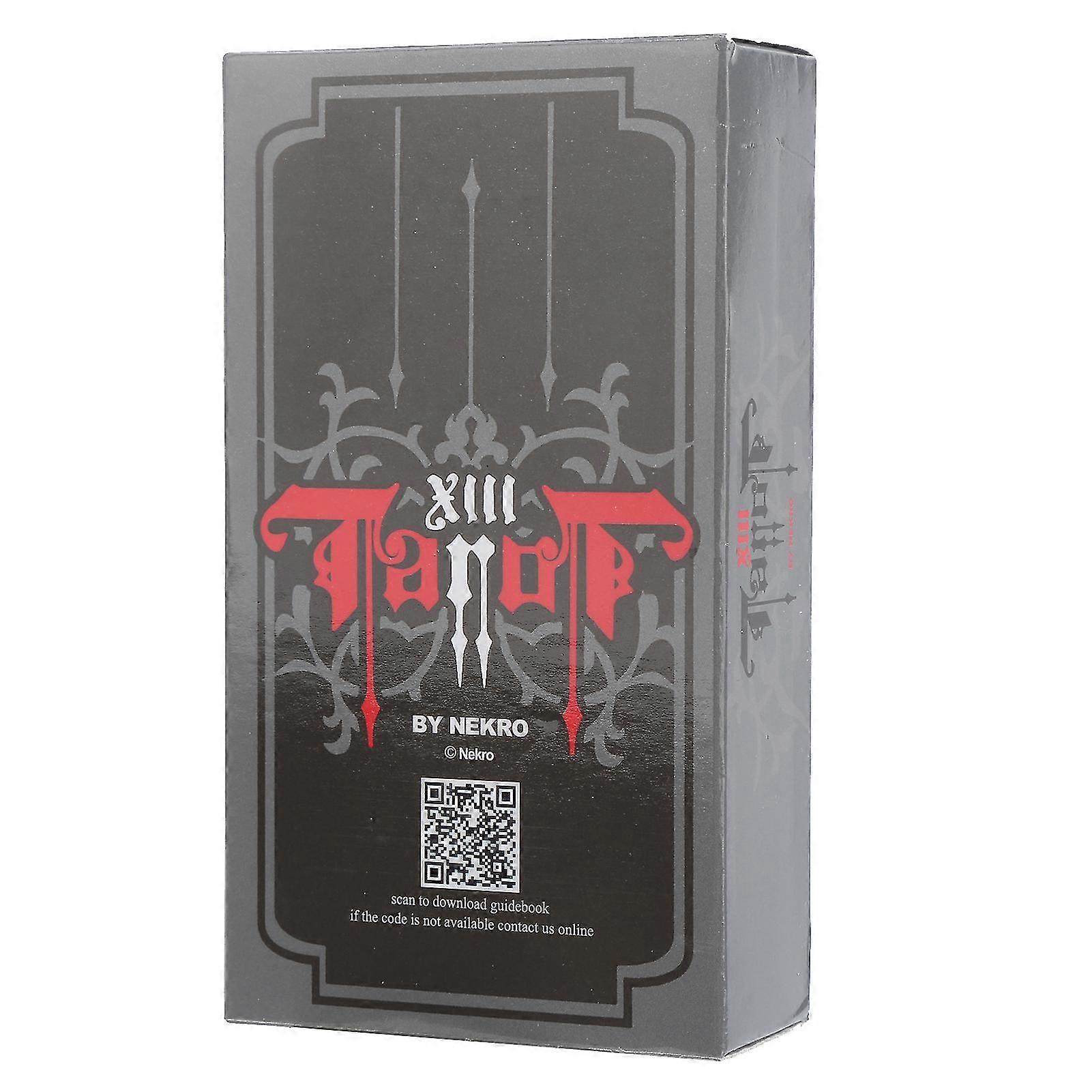 English Version Divination Tarot Deck - Interactive Board Game with Paper Playing Cards