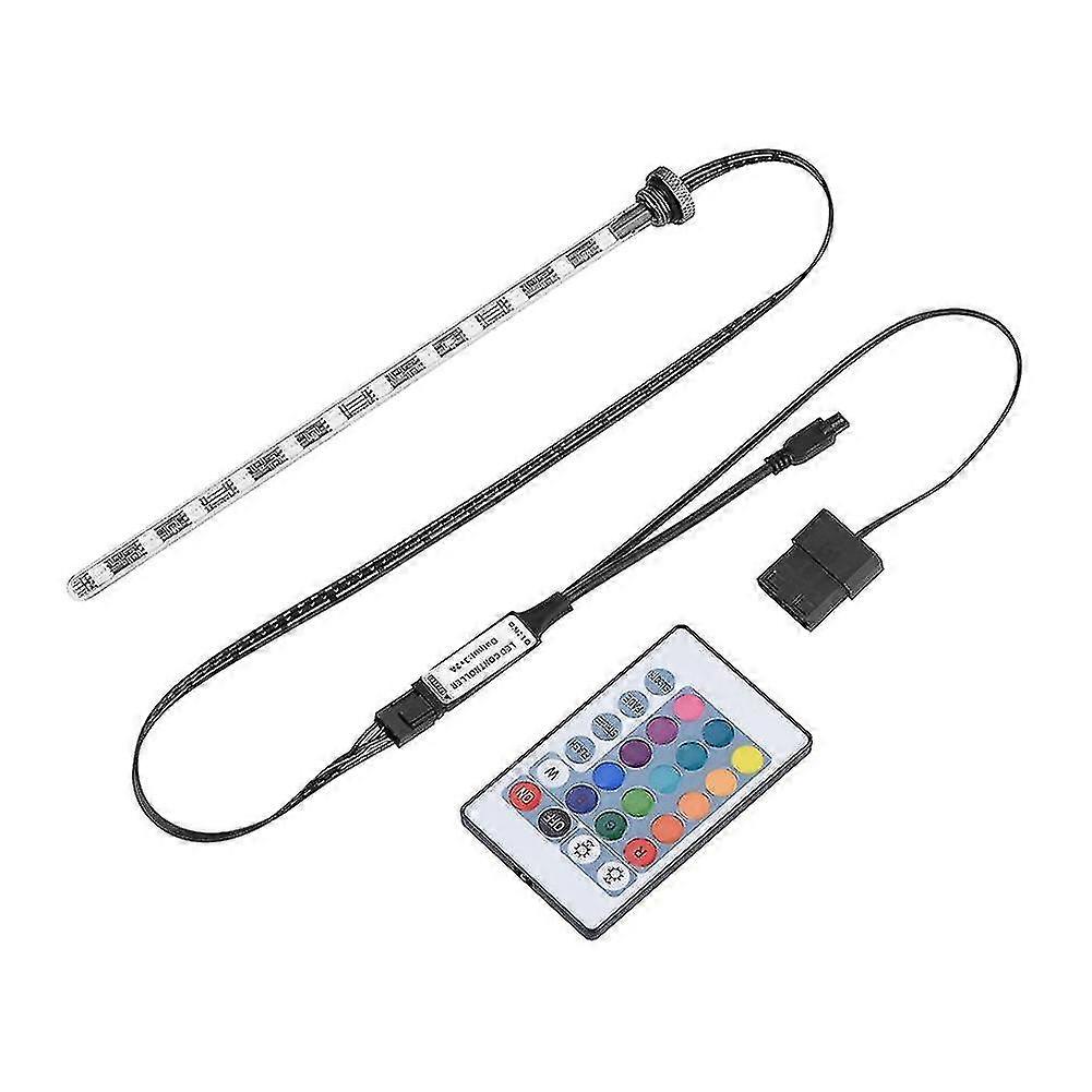 22cm Cylinder Reservoir with LED Tube Lamp for Computer Water Cooling