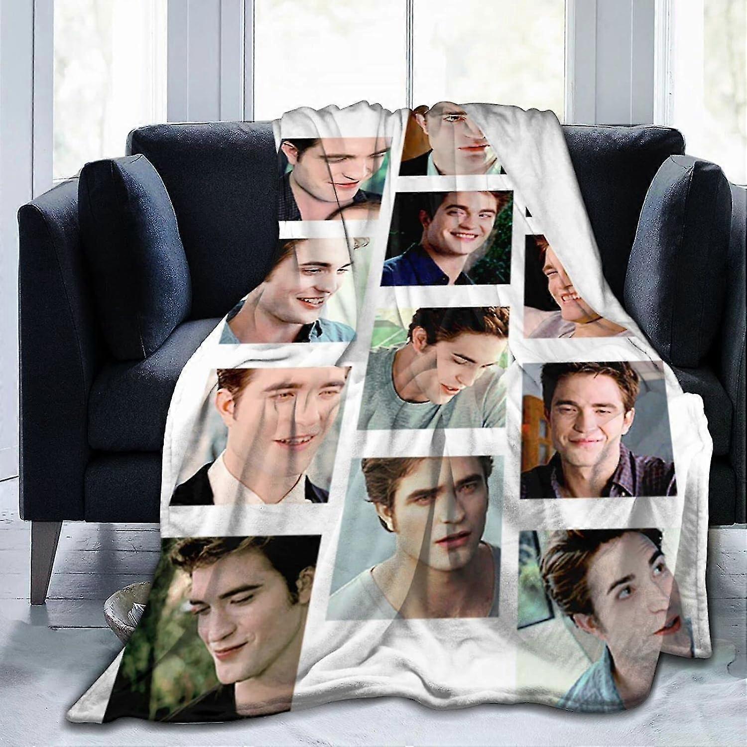 روبرت باتينسون لينة ثاو بطانيات مريحة ودافئة الفراش الصوف الفانيلا بطانية ستوكات المضادة للبيلنغ أفخم Bljvrivjh3595