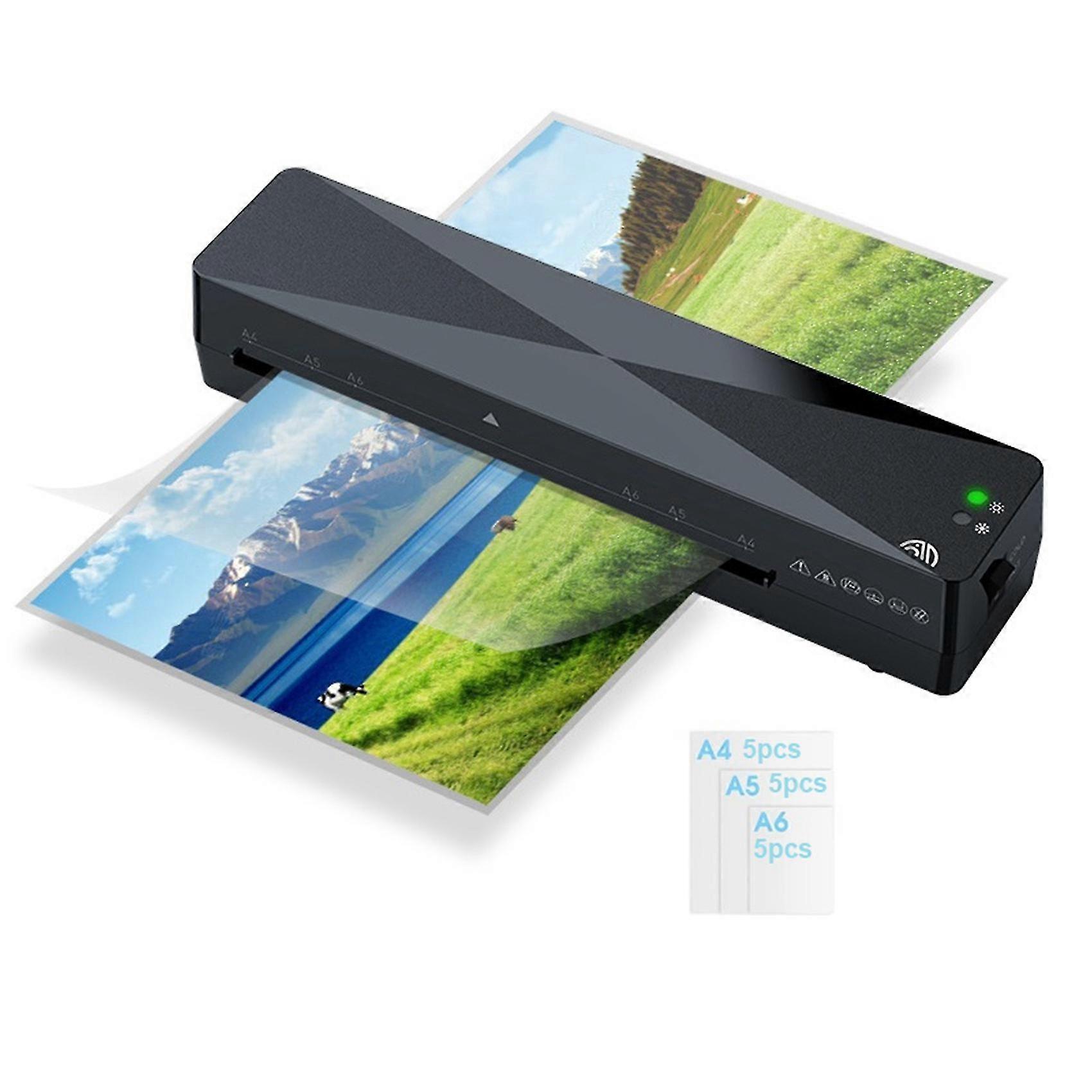 A4 Hot Laminator Portable Home Photo For A4a5a6 Laminating Film Us Plug