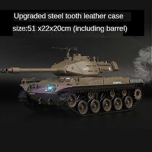 Redkid Rc Tank 2.4G 1/16 Simulation Tank 7.0 Télécommande Professional Edition Metal Model Toys Vers