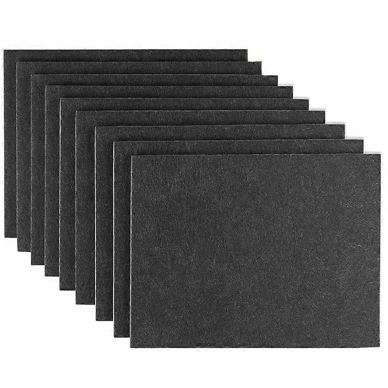 9 Pieces 8 inch x 6 inch x 1/5 inch Furniture Felt Pads Adhesive, Cuttable Felt Chair Pads, Anti Sc
