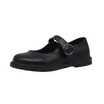 Girls Mary Jane Flats School Uniform Dress Shoes-ZZY