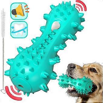 Dog Toothbrush, Dog Chew Toy, Bite Resistant Rubber Teeth Cleaning Stick For Small And Medium Dogs (blue)