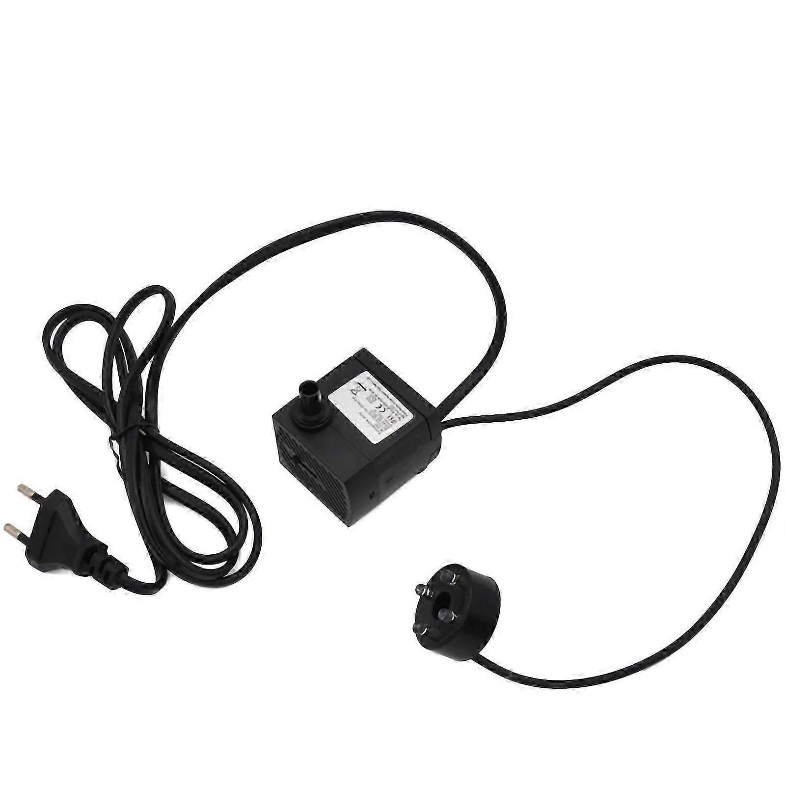 High Flow Submersible Water Pump for Garden Fountain and Fish Tank 5W with 4 Lights