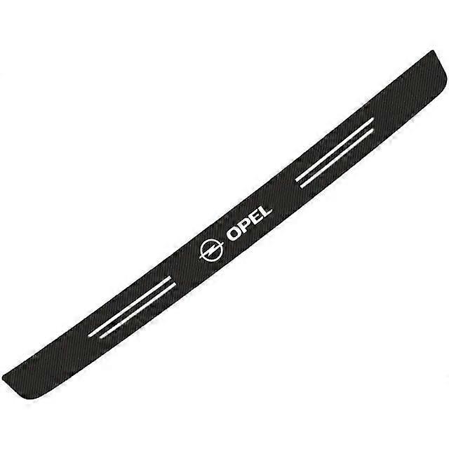 Motor Vehicle Parts Car Door Sill Stickers Threshold Carbon Fiber Decals Scratches Resistant Auto Threshold Protector Accessories for Opel Opc Car
