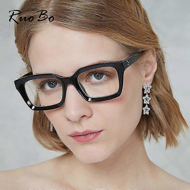 Reading Glasses For Women Men Squre Frame Computer Anti Fatigue Hyperopia Eyeglass Presbyopia Diopter +100+150+200+250+300