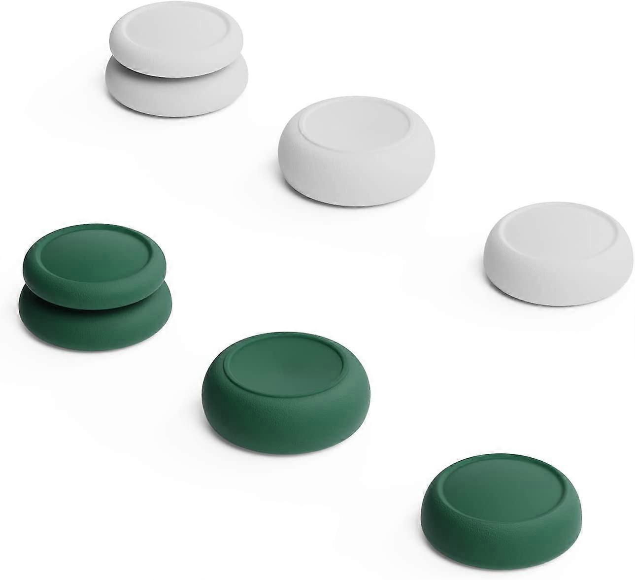Dww-3 Paires (6 Pices)-OLED-White, Ensemble de Poignes de Pouce Skin, CQC et FPS, Capuchon de Joystick, Capuchon de Stick Analogique pour Manette de J