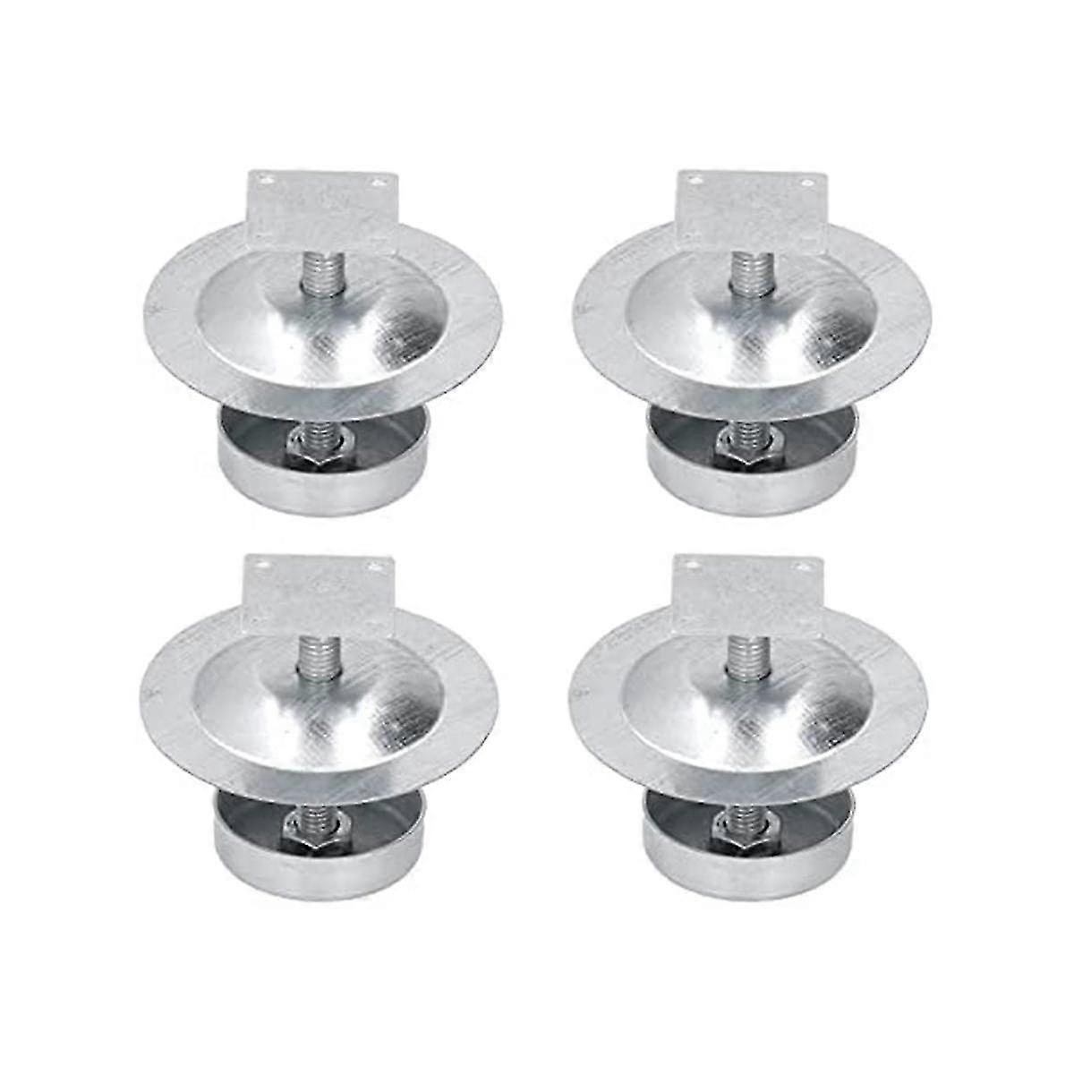 4set Ant Proof Hive Feet Nerezová ocel Úl Base Včelařství Úl Stand Hive Trap Tool pro B