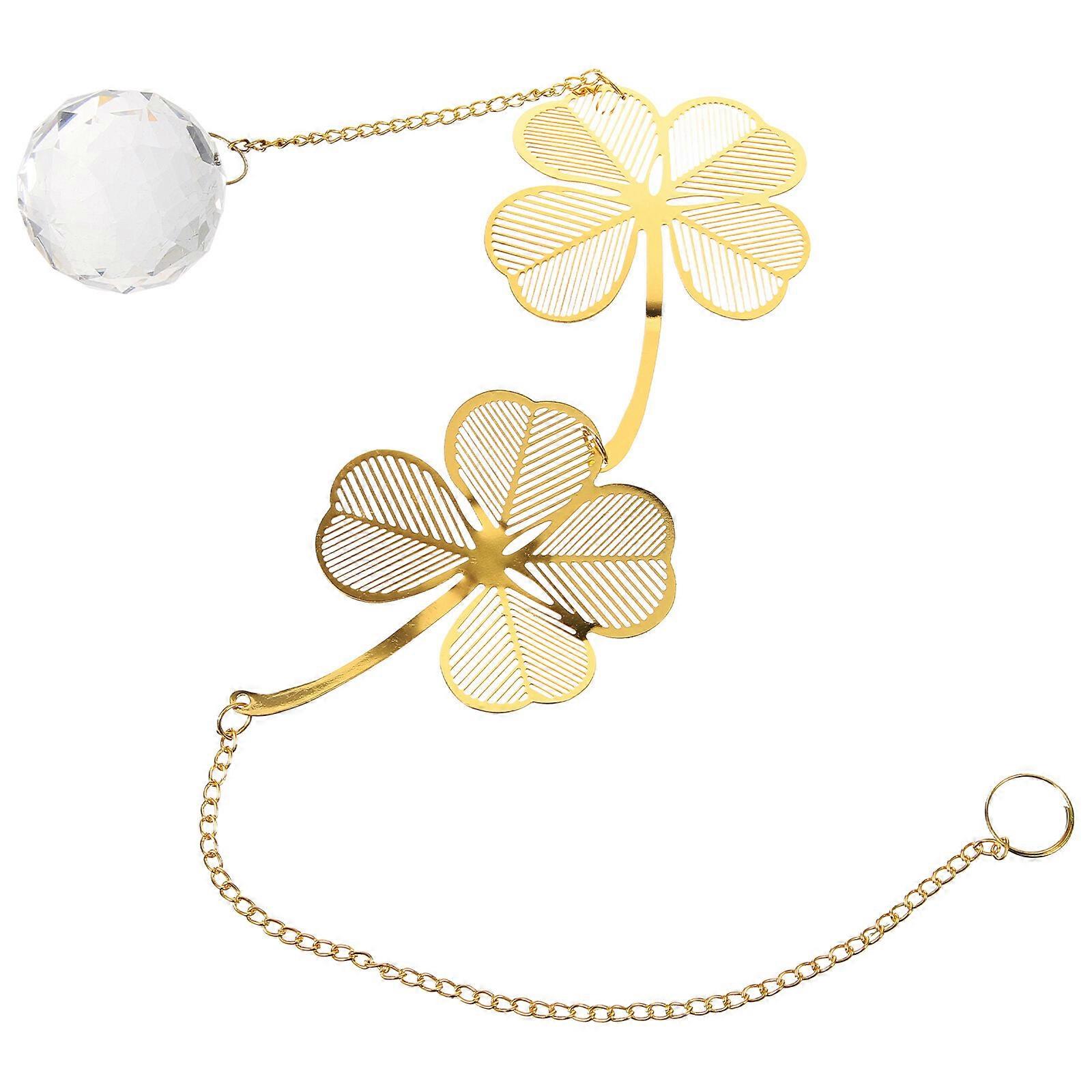 Suspendus trèfles en cristal pendentif fenêtre décor fenêtre suspendu décor pour la maison