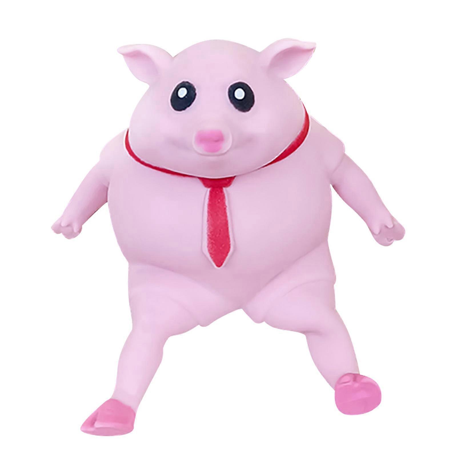 減圧とストレッチストレス豚スクイーズピギーストレスリリーフ面白い動物のおもちゃ