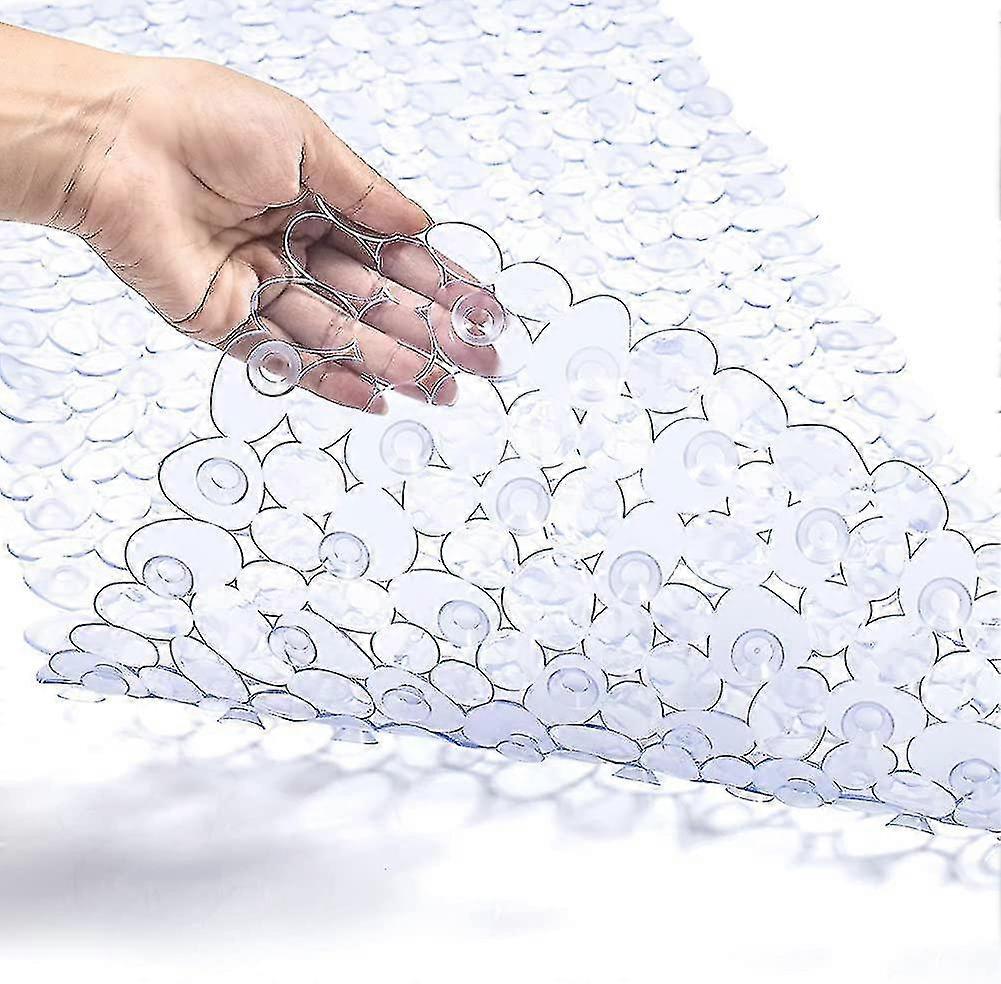 シャワーマット、バスタブとシャワーマット、滑り止めバスマット、35 X 16インチマシン