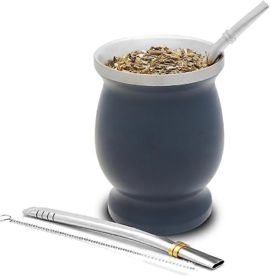 Mate Cup und Bombilla Set - Das Yerba Mate Set enthält einen Yerba Mate Cup