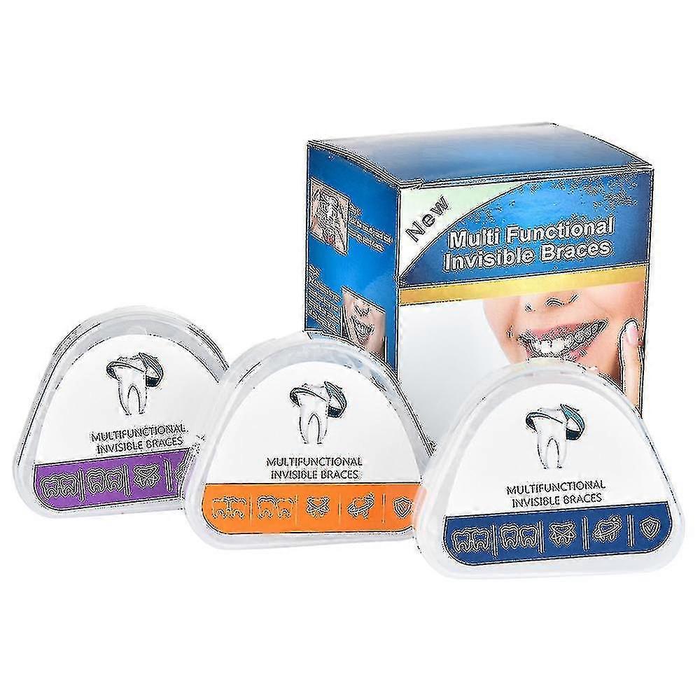 矯正装具トレーナー大人矯正装具(3個セット)歯列矯正中括弧トレーナー大人用歯列矯正装具(3個セット)