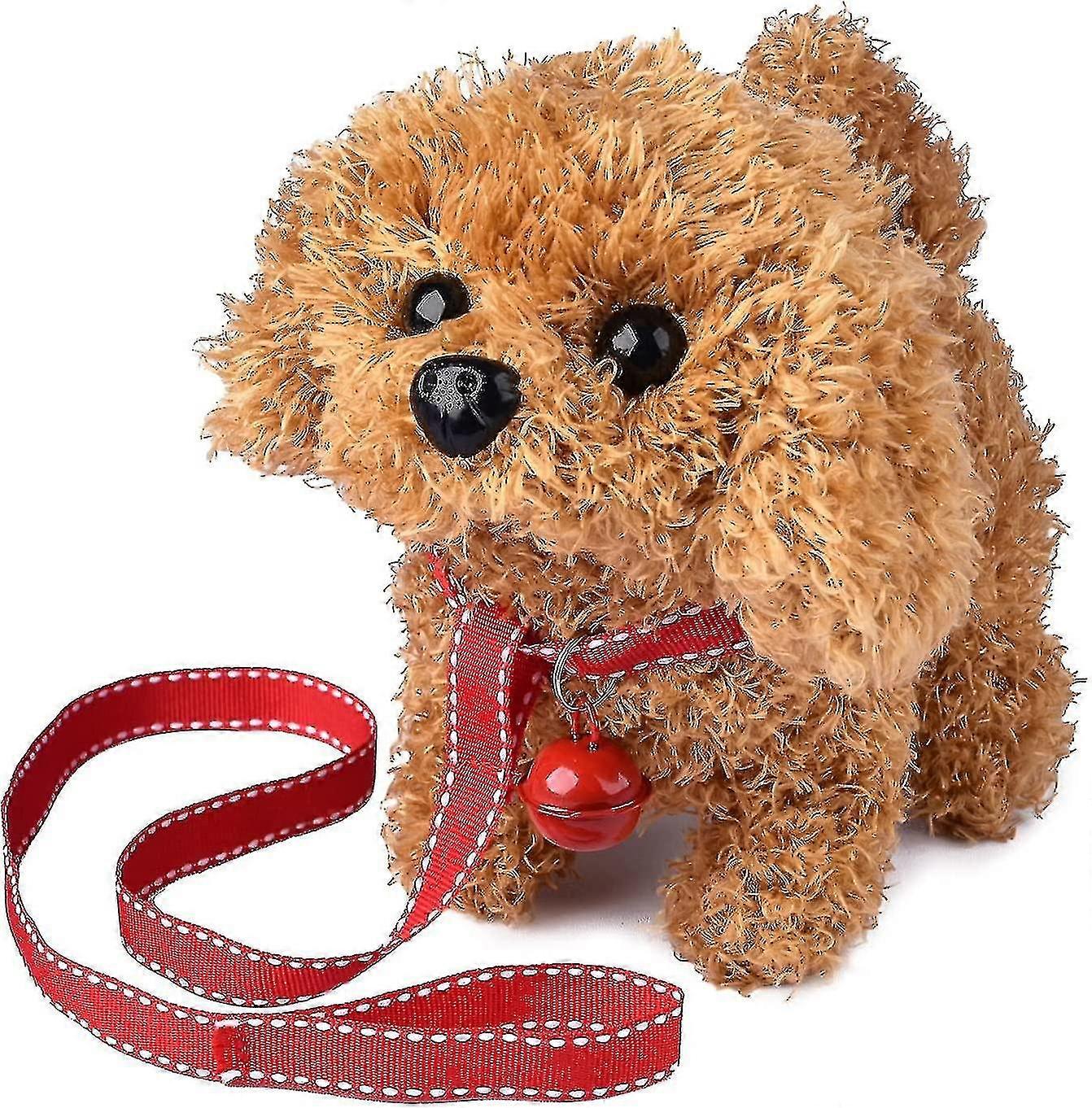 أفخم هوسكي الكلب لعبة جرو الالكترونية التفاعلية الكلب الحيوانات الأليفة - المشي، نباح، الذيل يهز، تمتد الحيوان رفيق للأطفال (كلب بودل)