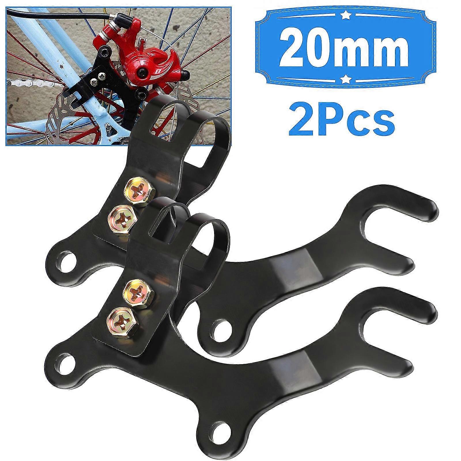 2x Bike Frame Conversion Bicycle Disc Brake Adaptor Bracket MTB Mountain Holder